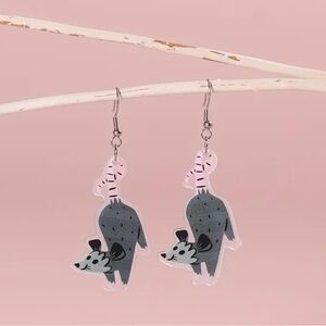 Possum Earrings